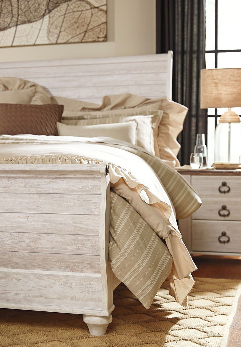 Willowton - Sleigh Bedroom Set