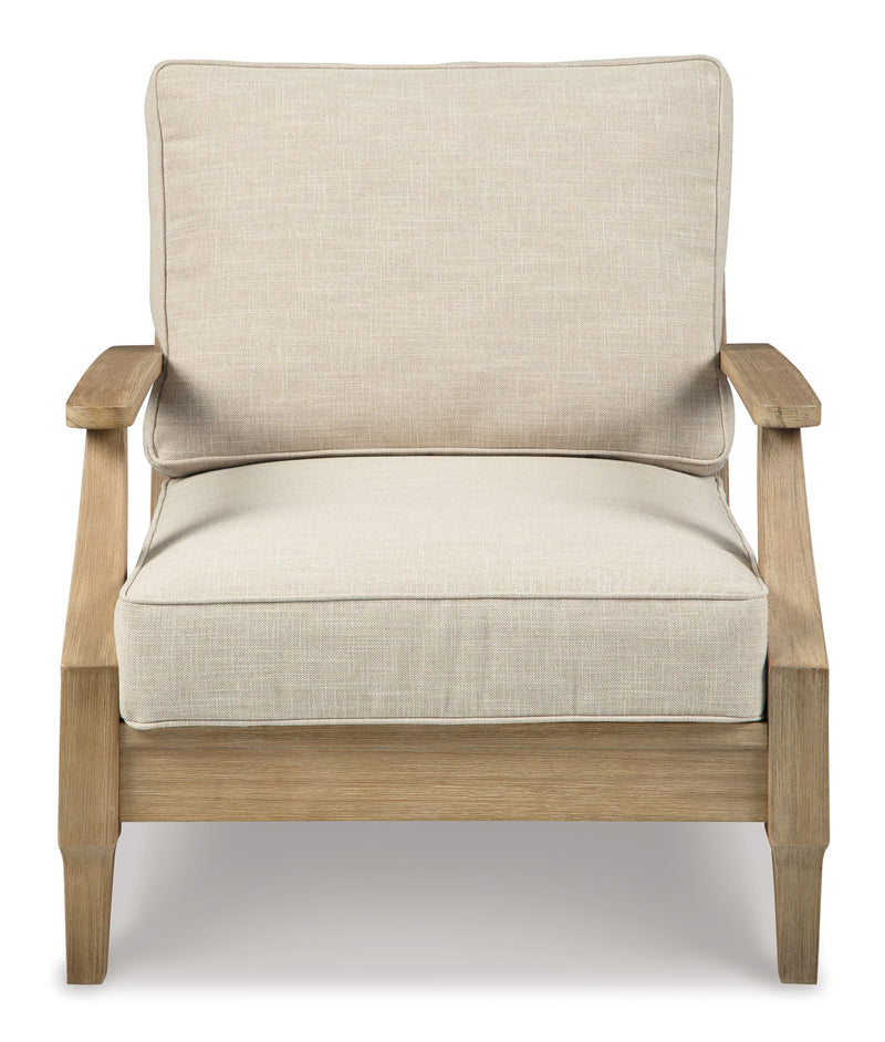 Clare View - Lounge Chair w/Cushion  - Beige