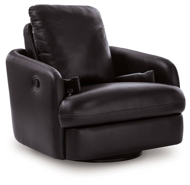 Modmax II - Swivel Glider Recliner - Black