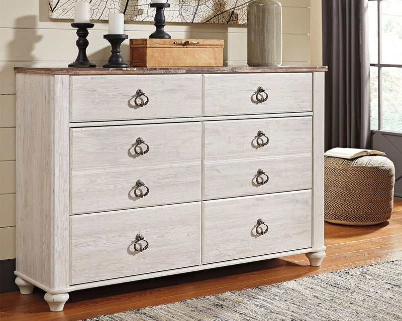 Willowton - Sleigh Bedroom Set