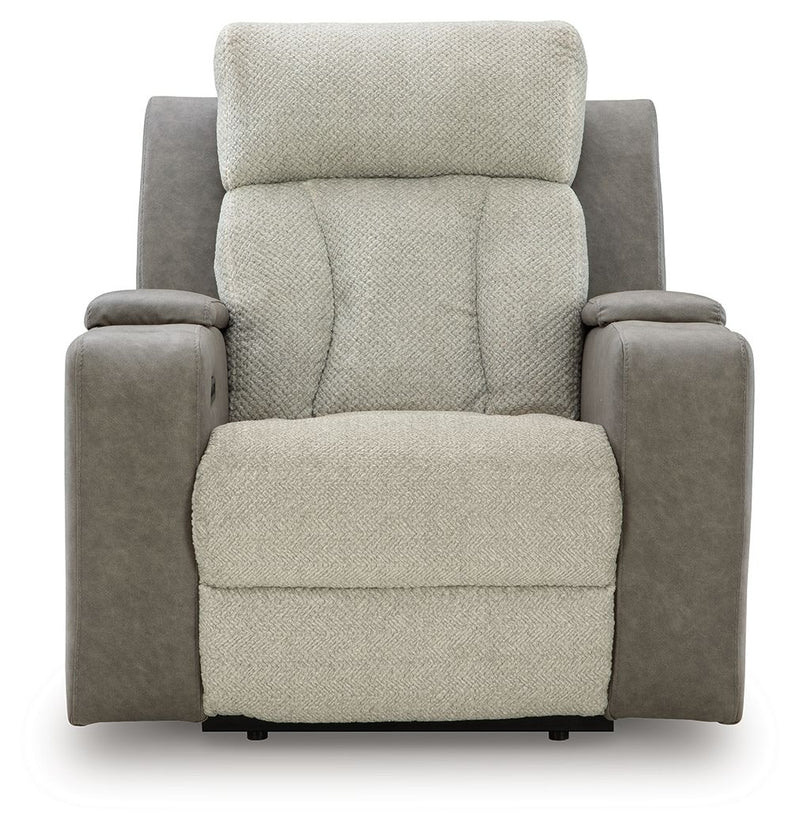 WhipLash - Power Recliner With Adj Headrest - Sisal