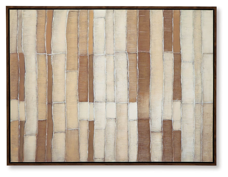 Kalanmore - Wall Art - Brown / Tan / White