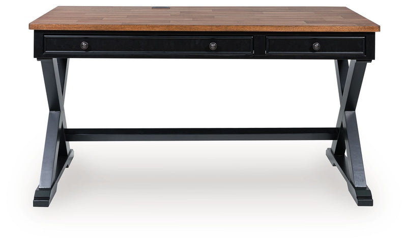 Wildenauer - Home Office Desk - Brown / Black