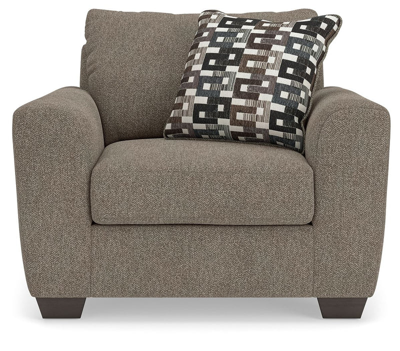 Triston-Peaks - Chair And A Half - Suede