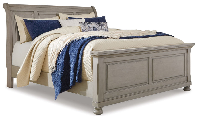Lettner - Sleigh Bed Set
