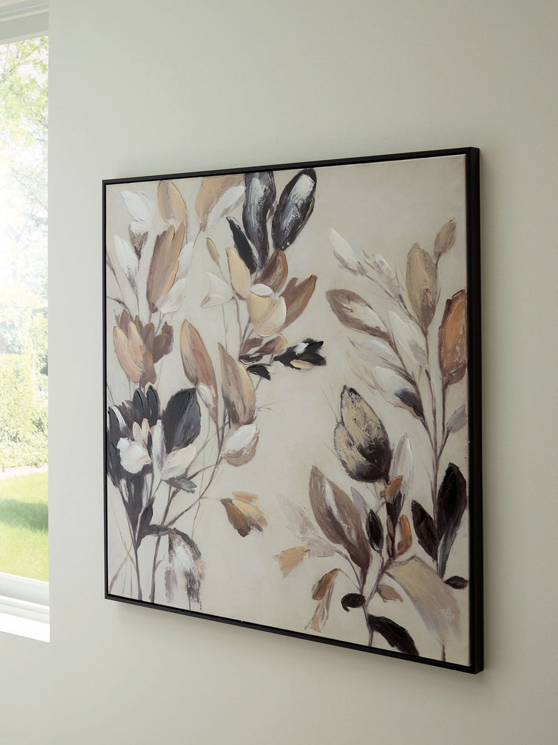 Trulow - Wall Art - Tan / Brown / Black