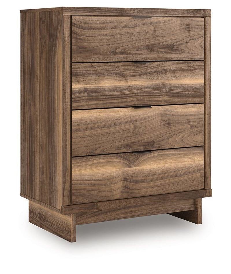 Chirason - Four Drawer Chest - Brown