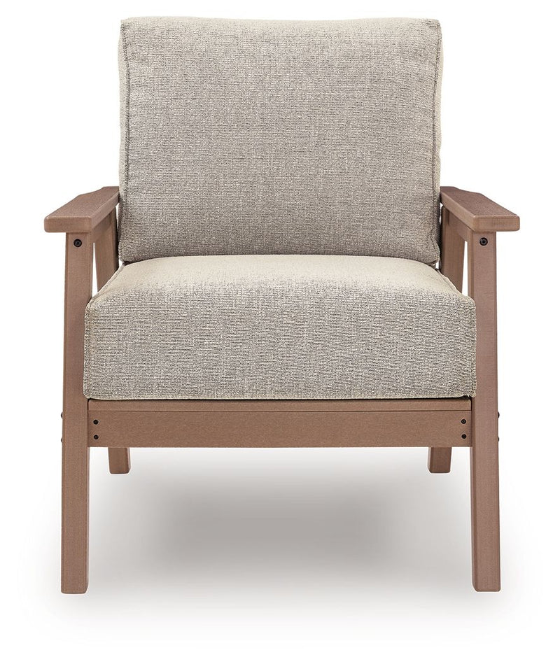 Grover Beach - Lounge Chair With Cushion (Set of 2) - Driftwood