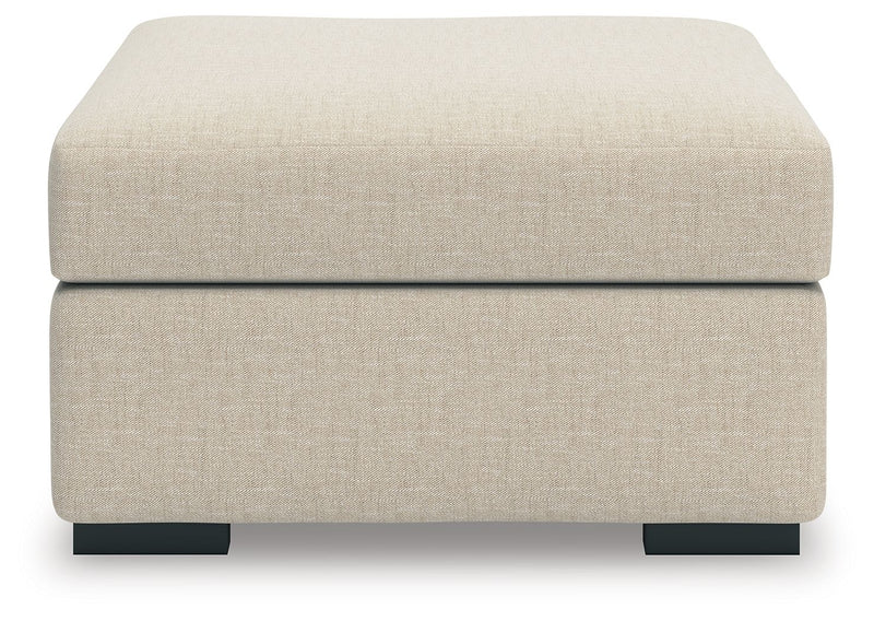 LadyMae - Oversized Accent Ottoman - Twill