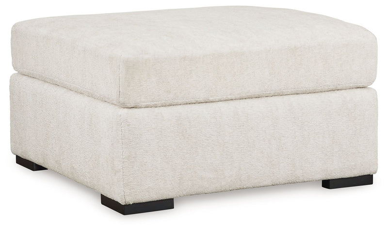 Chessington - Oversized Accent Ottoman - Ivory
