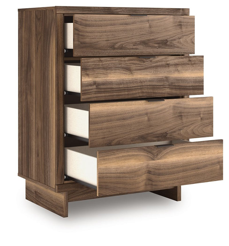 Chirason - Four Drawer Chest - Brown