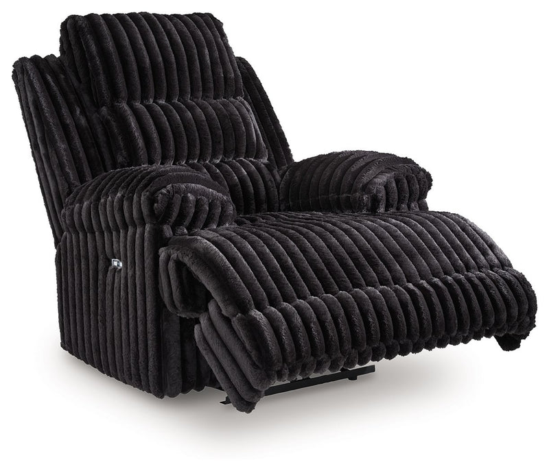 Rhine Falls - Zero Wall Power Recliner - Onyx