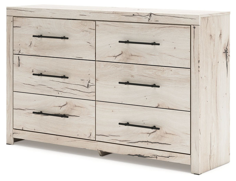 Lawroy - Six Drawer Dresser - Light Natural