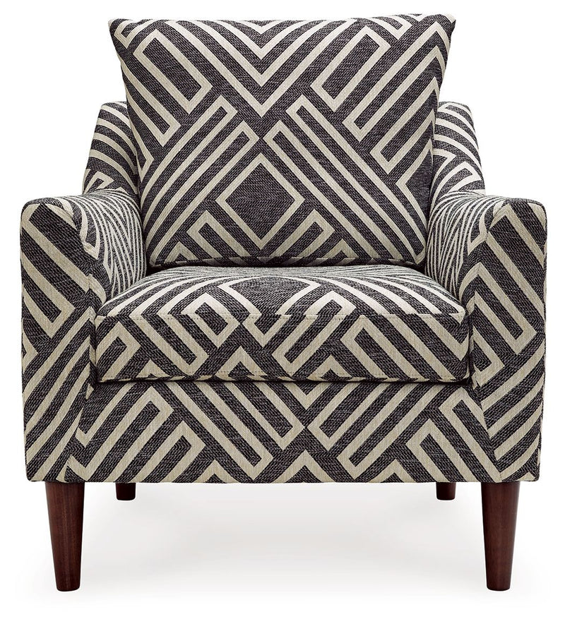 Morrilton Next-Gen Nuvella - Accent Chair - Natural / Charcoal