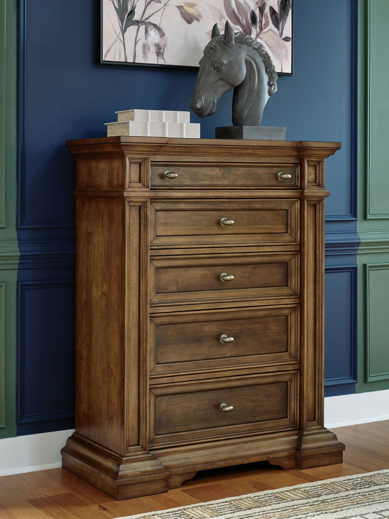 Frantanna - Five Drawer Chest - Brown