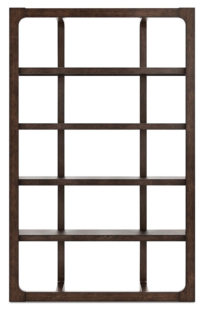 Breckington - Bookcase - Dark Brown