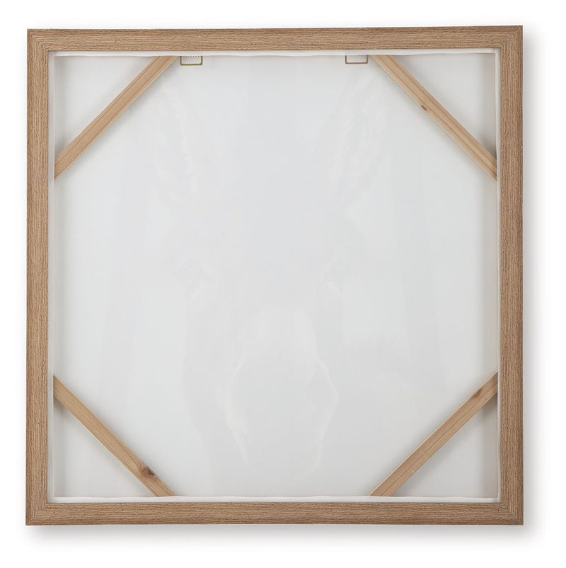 Landerton - Wall Art - Brown / Blue / White