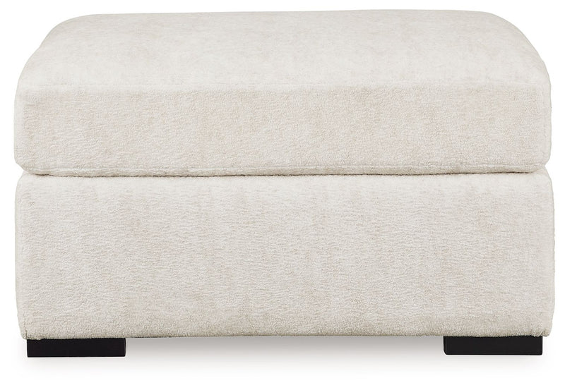 Chessington - Oversized Accent Ottoman - Ivory