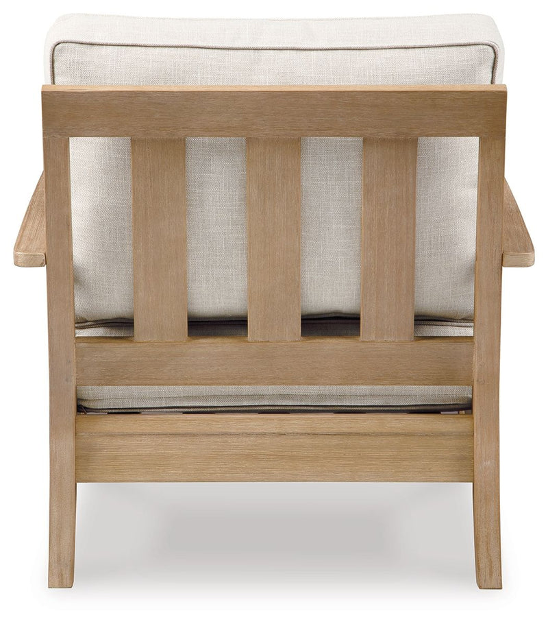 Carter Hall - Lounge Chair With Cushion - Beige