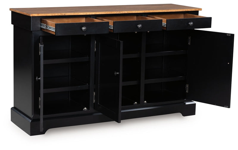 Wildenauer - Dining Room Buffet - Brown / Black