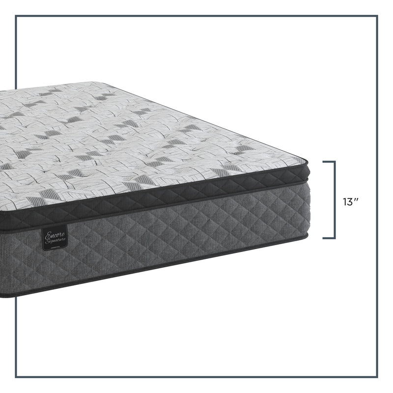 Encore Signature - Windsor Faux Euro Top Medium Mattress
