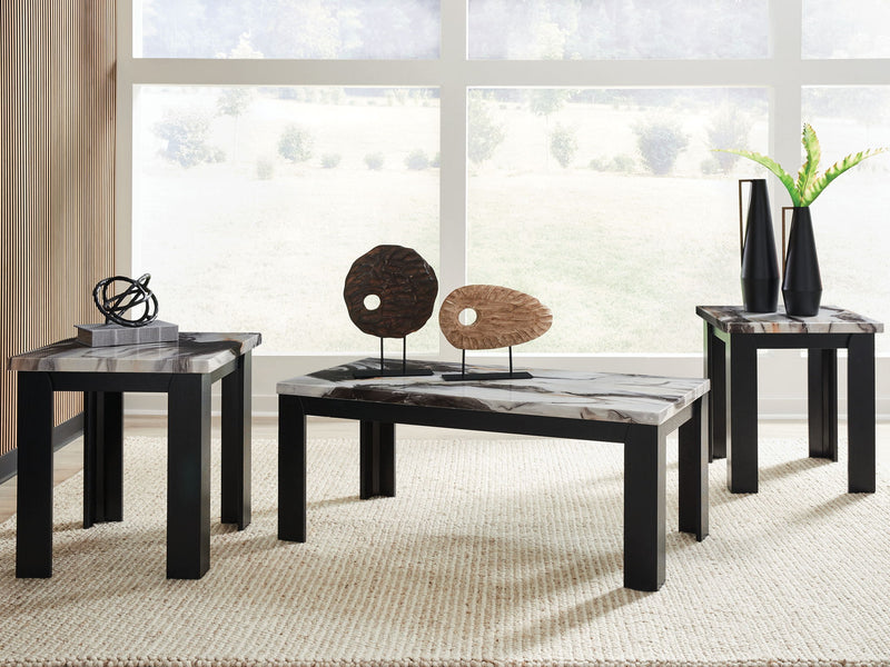 Jazmore - Occasional Table Set (Set of 3) - Dark Brown